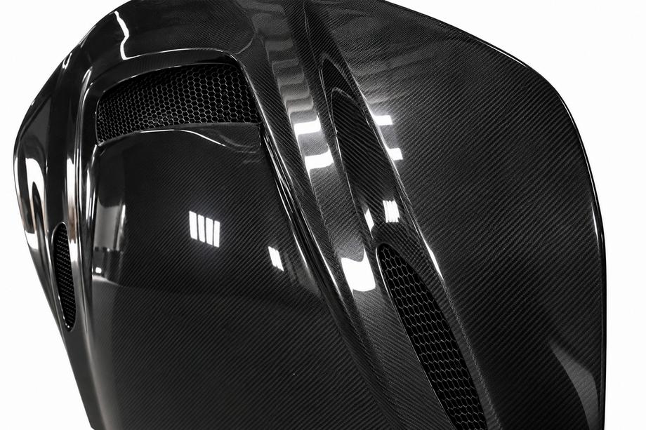 Alfa Romeo Giulia 2016-2022 Hood V1 (Carbon) Photo 5