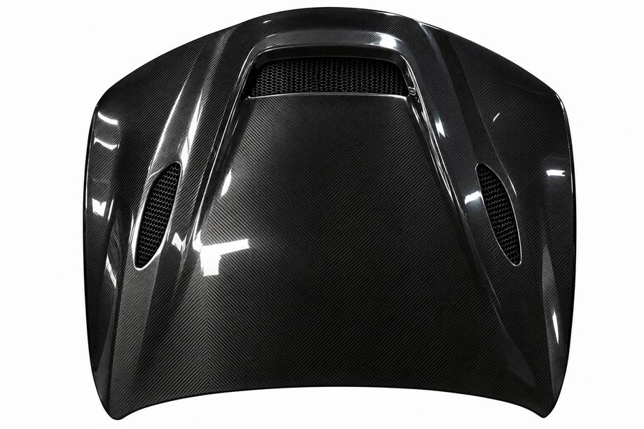 Alfa Romeo Giulia 2016-2022 Hood V1 (Carbon) Photo 3
