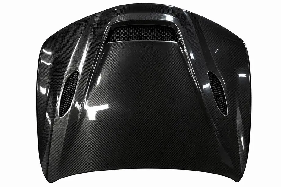 Alfa Romeo Giulia 2016-2022 Hood V1 (Carbon) Photo 3