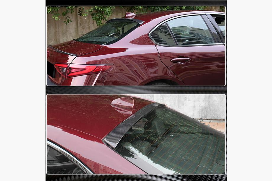Alfa Romeo Giulia 2016-2022 Spoiler V1 (Carbon) Photo 5
