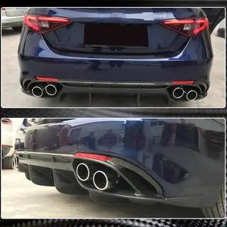 Rear Bumper Diffuser V1 (for Base, Carbon) photo 4