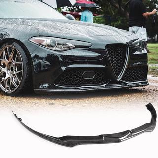 Front Bumper Lip V2 (for Sport, Carbon) Alfa Romeo Giulia 2016-2022 photo 1