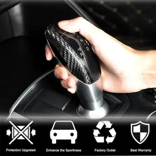 Gear Shift Knob Cover (Dry Carbon) photo 3