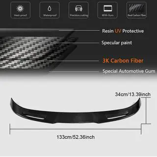 Spoiler V4 (2017-2023, Carbon) photo 4
