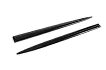 Universal side mouldings (2 pcs, black) photo 4