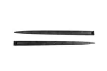 Universal side mouldings (2 pcs, black) photo 5