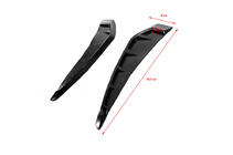 Universal Vent Fender Trim Type-E (Dummy, 2 pcs, Rubber) photo 4
