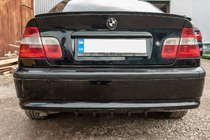 Universal Rear Diffuser Type-E (Gloss Black, ABS Plastic) photo 10