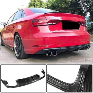 Rear Bumper Diffuser (for Base SD 2017-2020, Carbon) photo 1