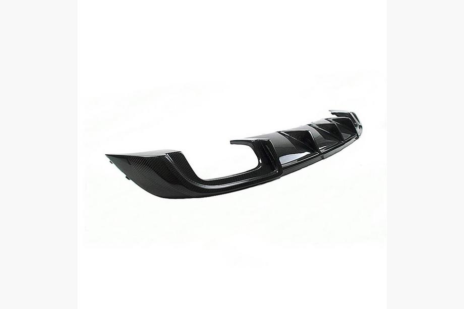 Audi A3 2012-2020 Rear Bumper Diffuser V2 (for S-Line HB 2017-2020, Carbon) Photo 4