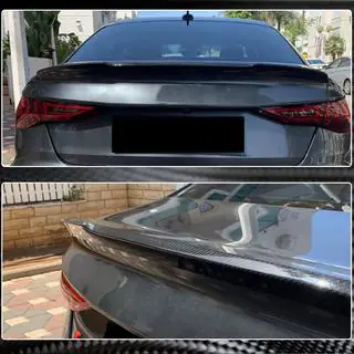 Spoiler V2 (for Sedan, Carbon) Audi A3 2020- photo 4