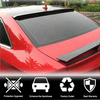 Rear window spoiler V1 (for Sedan, Carbon) Audi A3 2012-2020 photo 2