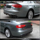 Audi A4 B8 2007-2015 Rear Bumper Diffuser (for Base 2011-2015, Carbon) photo 3