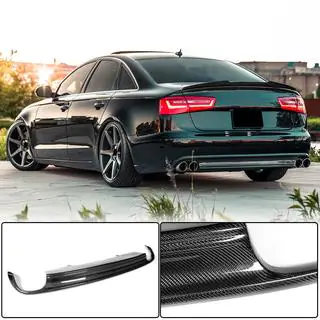 Rear Bumper Diffuser Carbon (for Base 2011-2014) photo 1