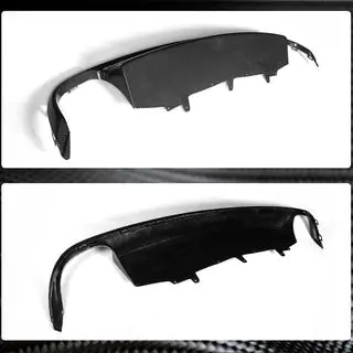 Rear Bumper Diffuser Carbon (for Base 2011-2014) photo 4