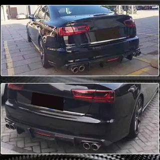 Rear Bumper Diffuser Carbon (for Base 2014-2018) photo 4