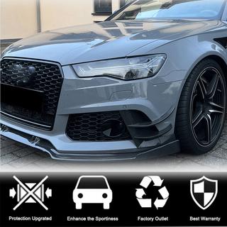 Front bumper covers (for RS6, 4 pcs, Carbon) photo 2