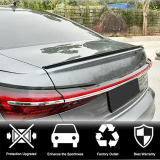 Rear Spoiler V3 (for Sedan, Carbon) photo 2