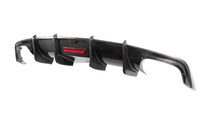 Audi A7 2010-2018 Rear Bumper Diffuser (for S-Line, 2014-2018, Carbon) photo 1