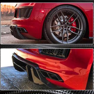 Rear Bumper Diffuser V1 (2015-2020, Carbon) photo 3