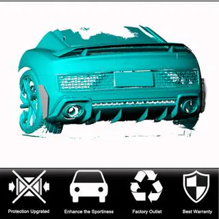 Rear Bumper Splitters (for Spyder 2020+, Carbon) photo 2