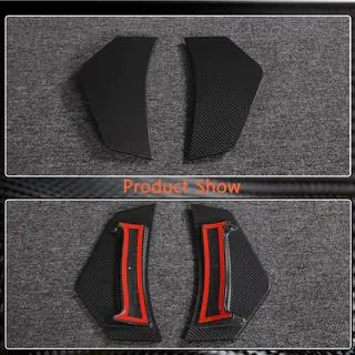 Rear Bumper Splitters (for Spyder 2020+, Carbon) photo 4