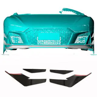 Front Bumper Extensions V2 (2023+, Carbon)