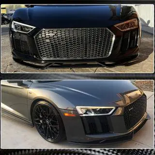 Front Bumper Lip V1 (2015-2020, Carbon) photo 4
