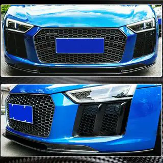 Front Bumper Lip V2 (2015-2020, Carbon) photo 3