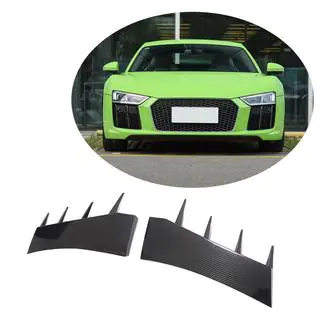 Front bumper extensions V2 (2015-2020, Carbon) photo 1
