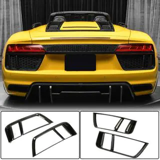 Rear bumper covers (2015-2020, Carbon) photo 1