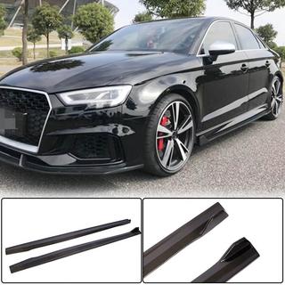 Side Skirts (for RS3 Sedan 2017-2019, Carbon Fiber) photo 1