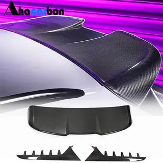 V1 Spoiler (for Avant, 3 pcs, Carbon) photo 1