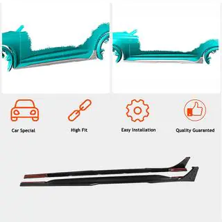 Side Skirts (for RS6, Carbon) photo 2