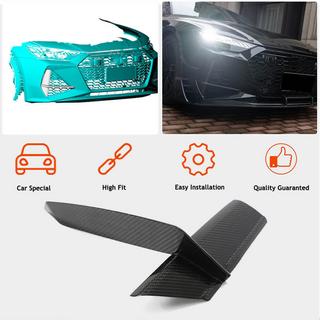 Front bumper air intake covers V1 (for RS7 2018-2022, Dry Carbon) photo 2