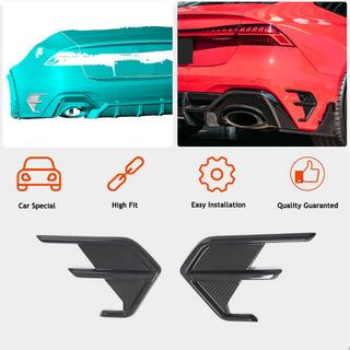 Rear bumper vent covers (for RS7 2018-2022, Dry Carbon) photo 2