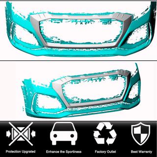 Front Grille Surround for RSQ8 Carbon Audi Q8 2018- photo 2