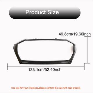 Front Grille Surround for RSQ8 Carbon Audi Q8 2018- photo 4