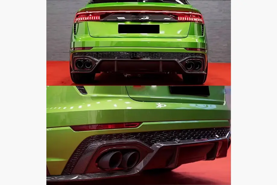 Rear Bumper Diffuser (2020-2023, Carbon) photo 3