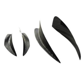 Front bumper lip (for S-Line Sedan 2012-2016, carbon) Audi A3 2012-2020 photo 4