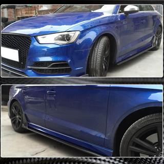 V4 Side Skirts (for S-Line Sedan, Carbon) photo 3
