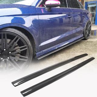 Side Skirts V3 (for S-Line Sedan, Carbon) photo 1