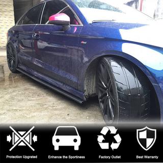 Side Skirts V3 (for S-Line Sedan, Carbon) photo 3