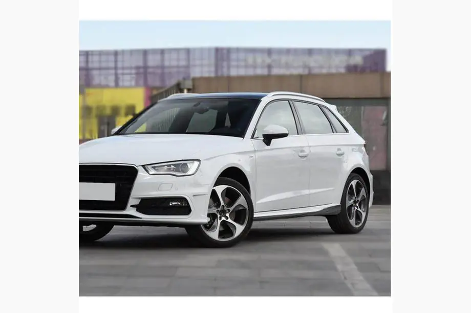 Audi A3 2012-2020 Side Skirts (for S-Line HB 2012-2016, Carbon) Photo 2