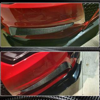 Fog light trim covers (for S-Line Sedan 2012-2016, Carbon) Audi A3 2012-2020 photo 3