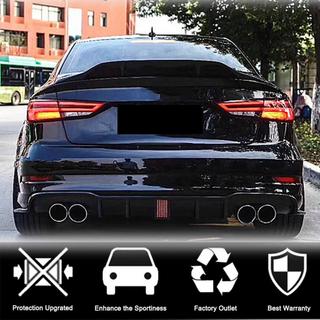 Rear bumper diffuser V2 (for S-Line Sedan 2017-2020, Carbon) Audi A3 2012-2020 photo 2