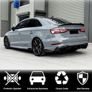 Side skirts V1 (for S-Line Sedan, Carbon) photo 4