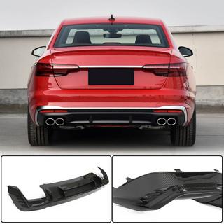 Rear Bumper Diffuser V1 (for S-Line, Carbon) Audi A4 B10 2024- photo 1