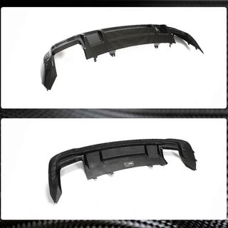 Rear Bumper Diffuser V1 (for S-Line, Carbon) Audi A4 B10 2024- photo 4