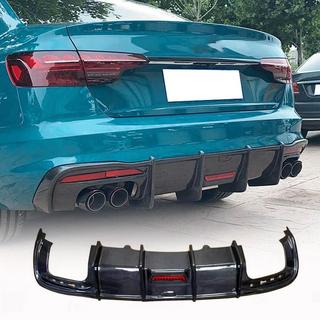 Rear Bumper Diffuser V3 (for S-Line, Carbon) Audi A4 B10 2024- photo 1